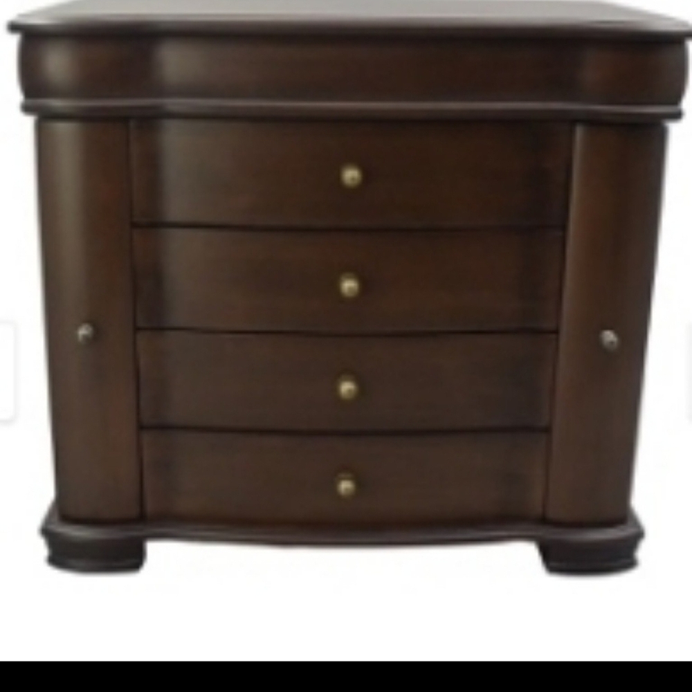 Bed Bath & Beyond Brown Jewelry Organizer Amoire Large